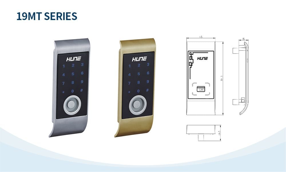 Khóa tủ Locker Hune 19M01SL - Ảnh 1