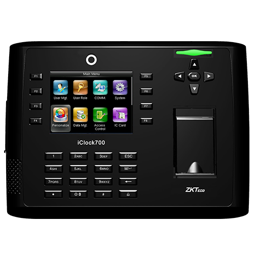 Máy chấm công kiểm soát ra vào vân tay iClock700