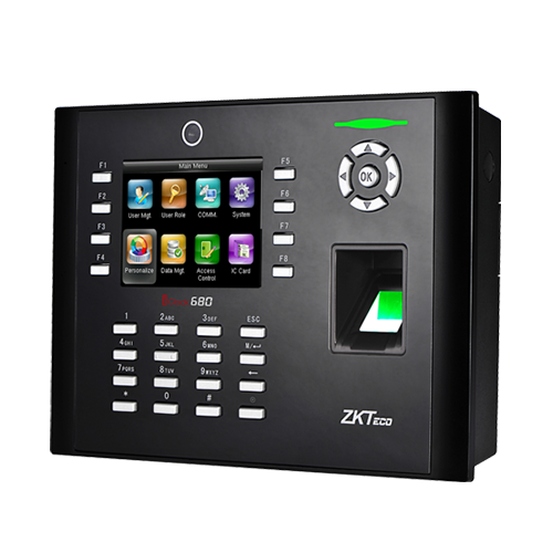 Máy chấm công kiểm soát ra vào nhận diện vân tay iClock680 - Ảnh 1