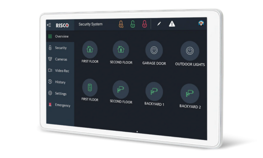 Bàn phím màn hình cảm ứng RisControl IPS 8 inch RP432KPT000A